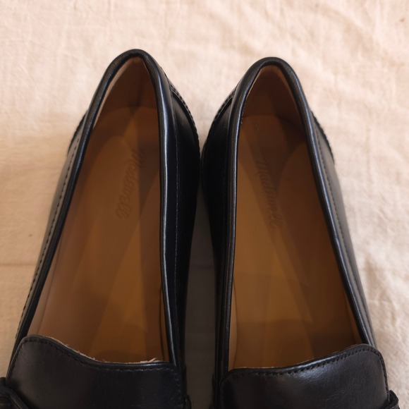 Madewell The Grayson Penny Loafer - True Black/ Size 8/ NX647 - Picture 5 of 8